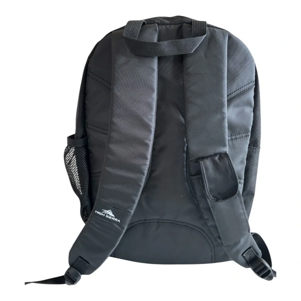High Sierra Backpack Black Light Weight Sports OS Unisex